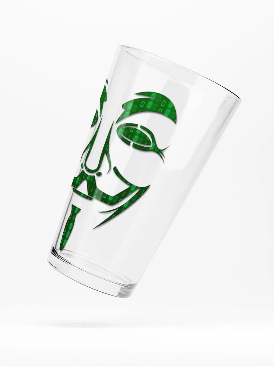 Guy Fawkes Matrix Pint glass product image (5)