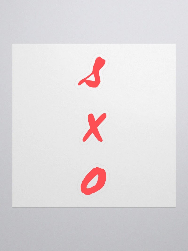 Sticker sXo