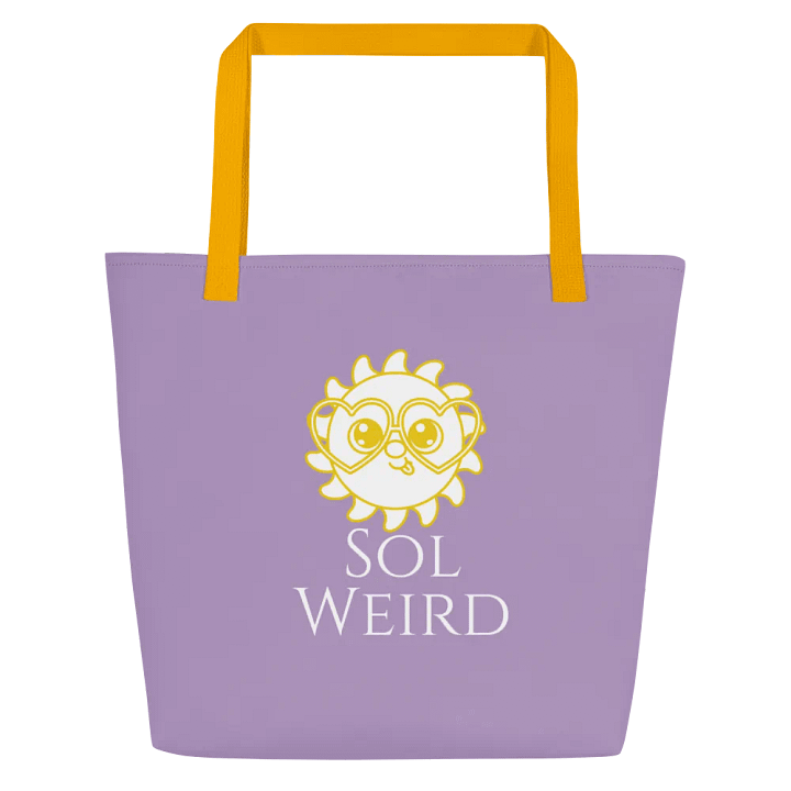 Sol Weird Beach Tote product image (1)