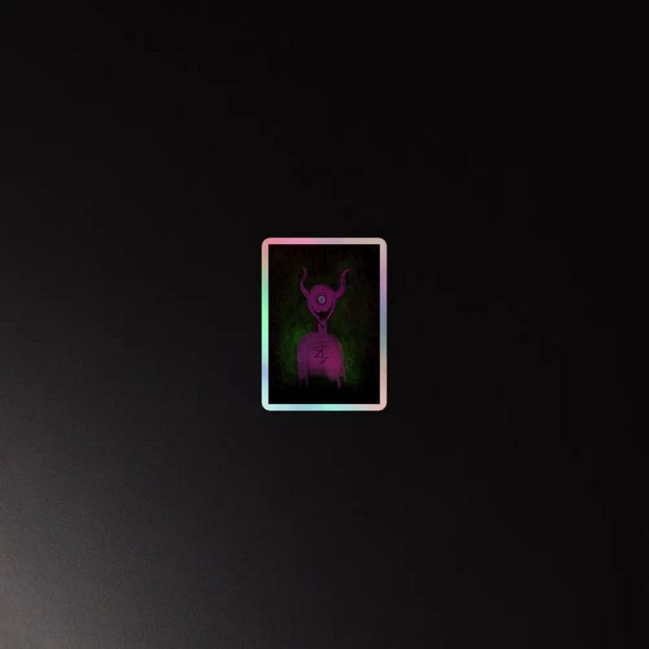 No Fear Demon Holo Sticker product image (2)