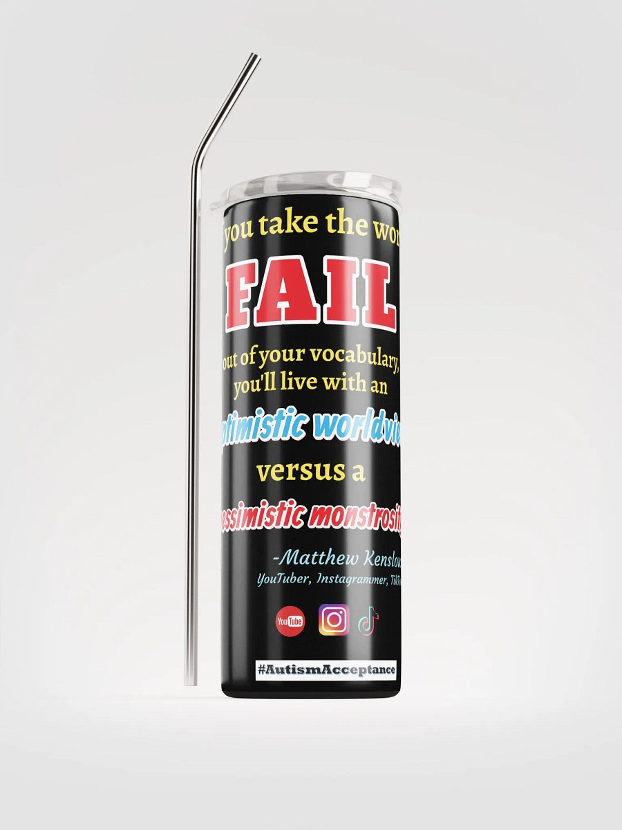Stainless Steel Tumbler [Quote 5] product image (1)