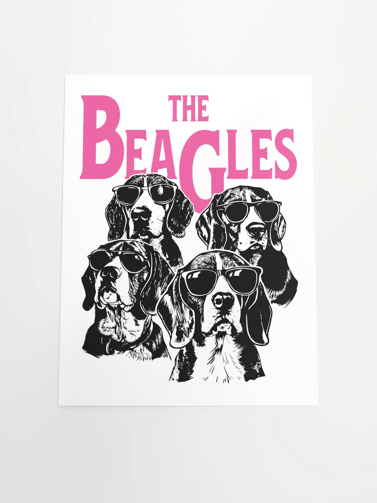 The Beagles Poster | Funny Poster for Beagle Paw-rents product image (21)