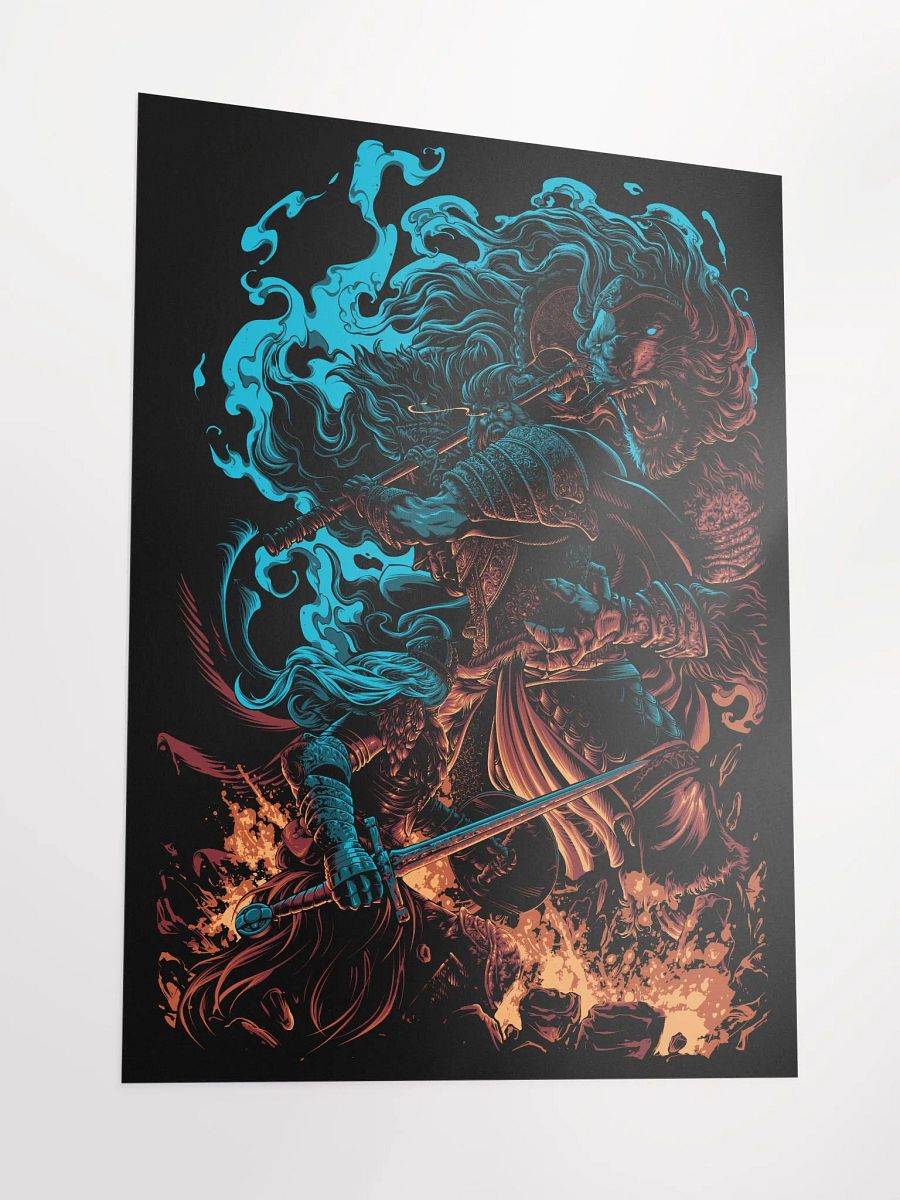 Warrior's Rage — Wall Art product image (3)