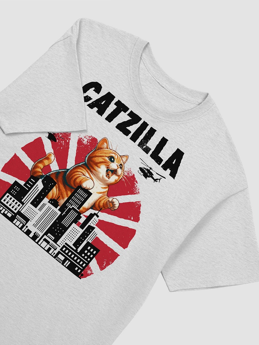 Catzilla Funny Giant Orange Tabby Cute Classic Japanese Film product image (3)