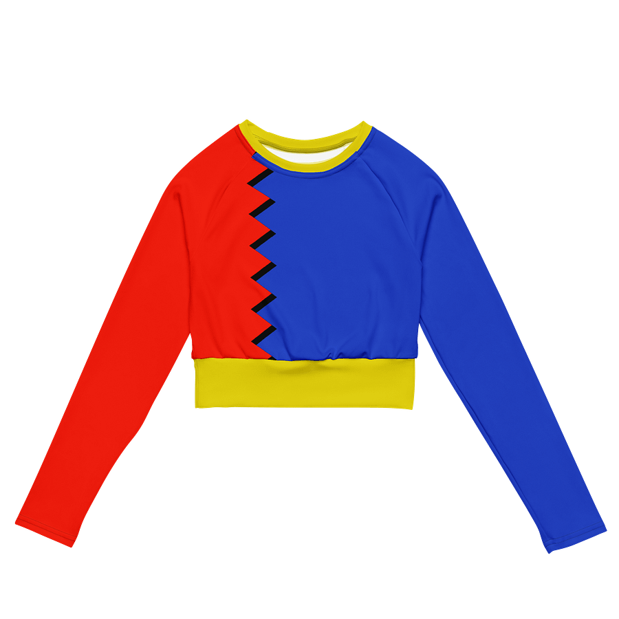The Hedgehog Zone Long-Sleeved Crop Top product image (2)