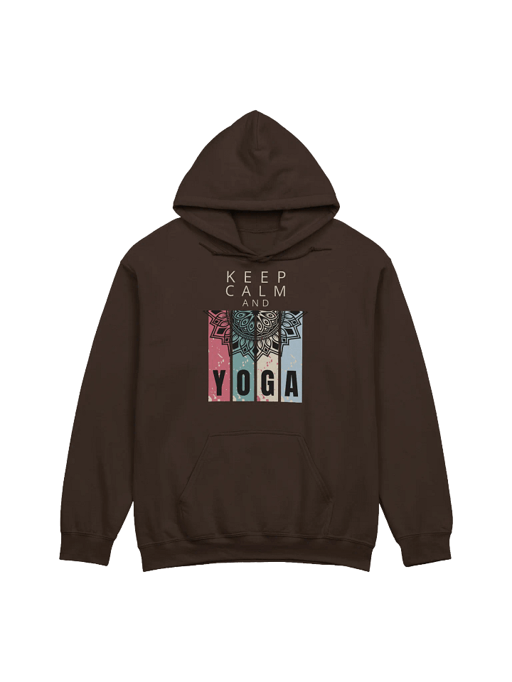 "Mandala Serenity" Hoodie - Embrace Calm with Yoga product image (3)