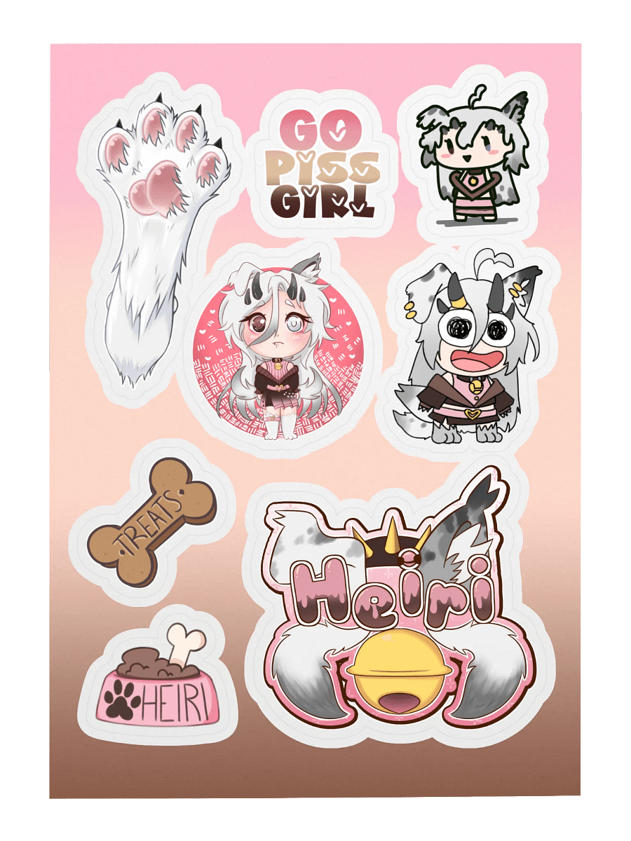 Heiri Sticker Sheet 1 product image (3)