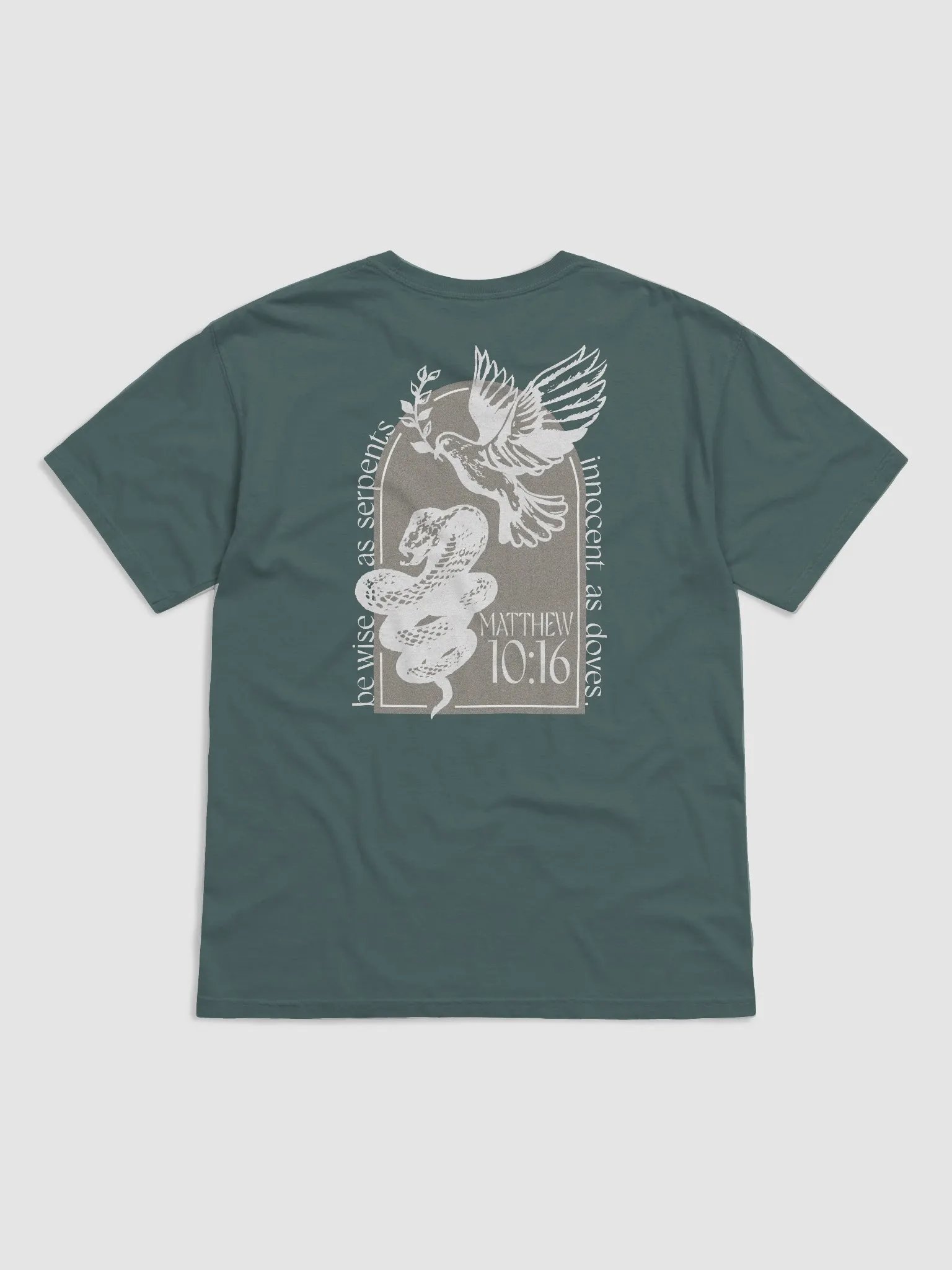 Matthew 10:16 White Shirt product image (11)
