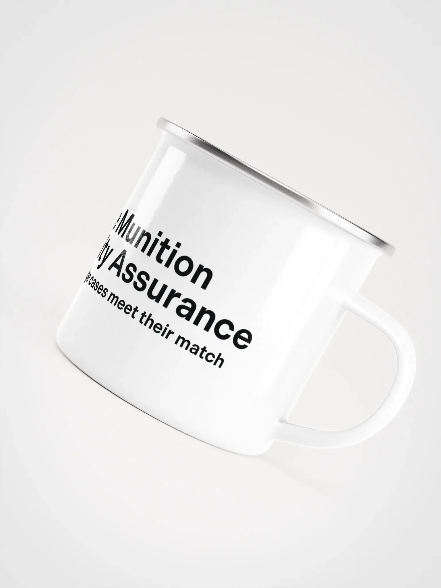 Anne Munition Quality Assurance Enamel Mug product image (3)