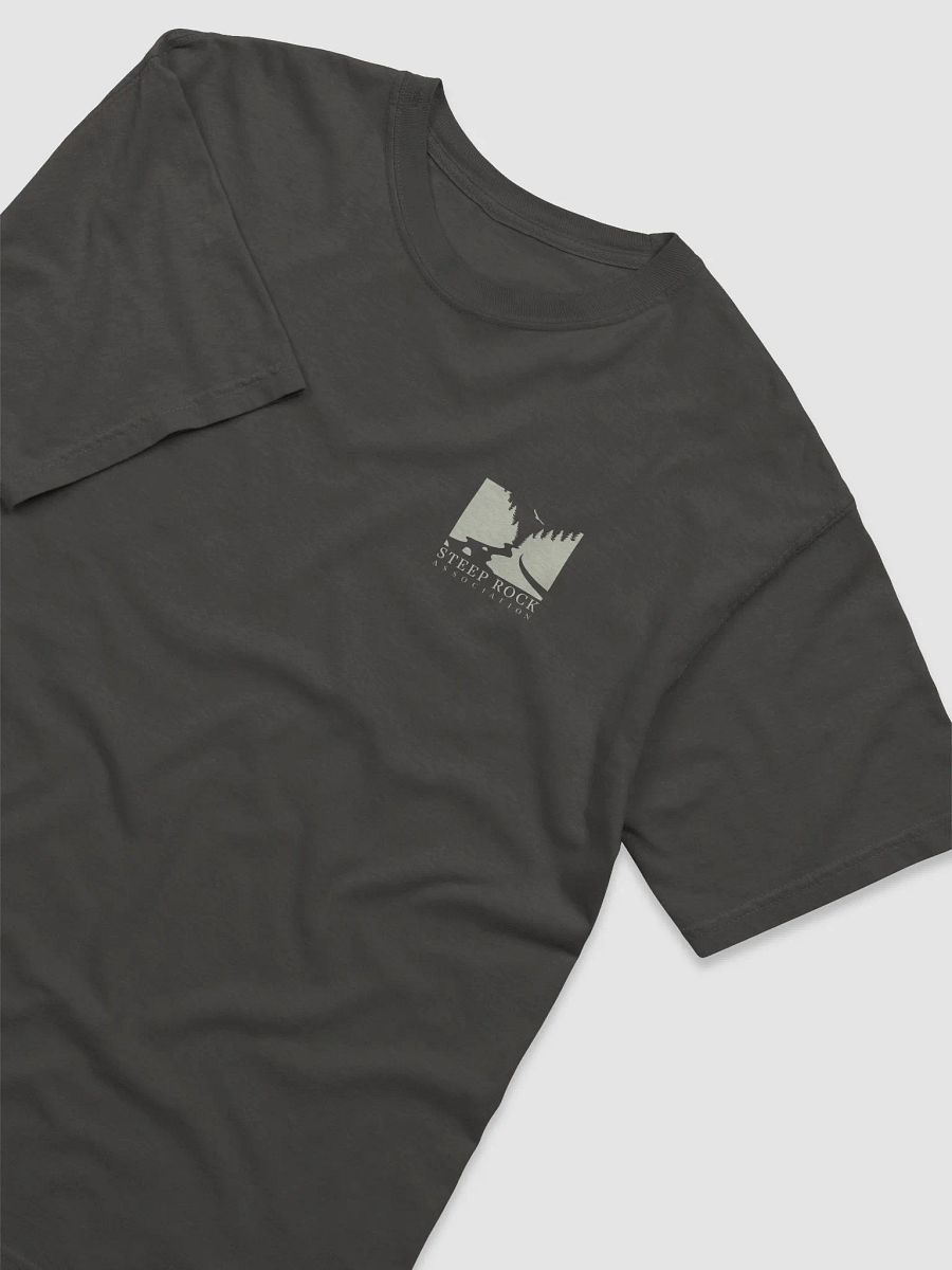 Steep Rock t-shirt (light green logo) product image (5)