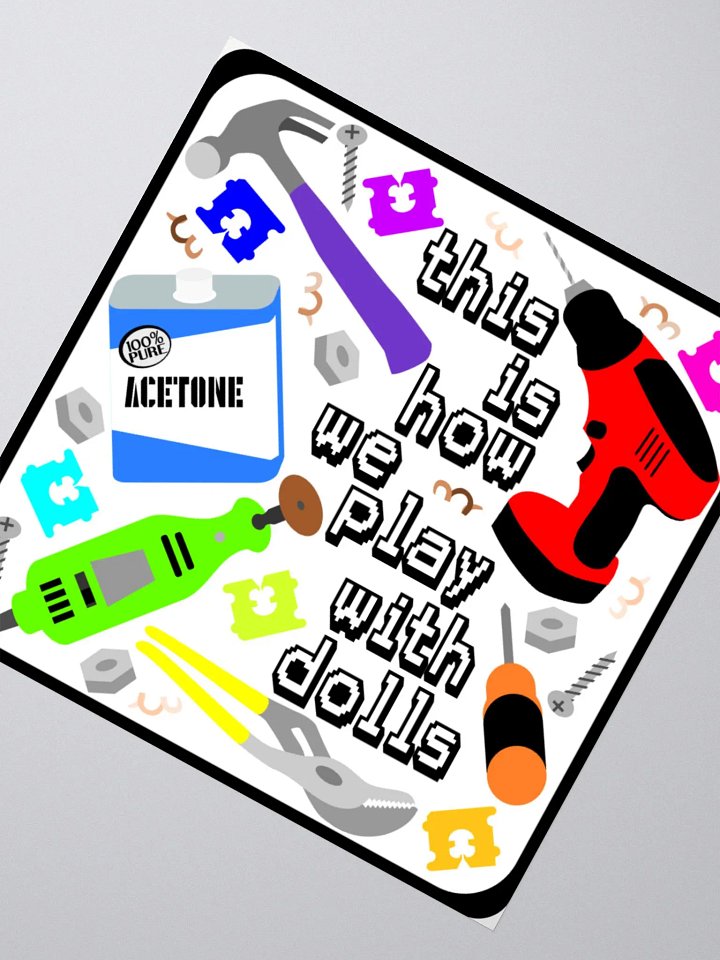 How We Play With Dolls—White product image (2)