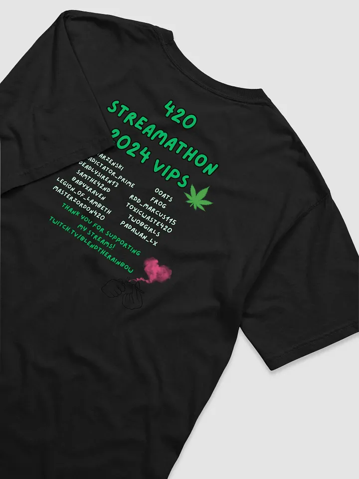 2024 streamathon vips shirt product image (1)