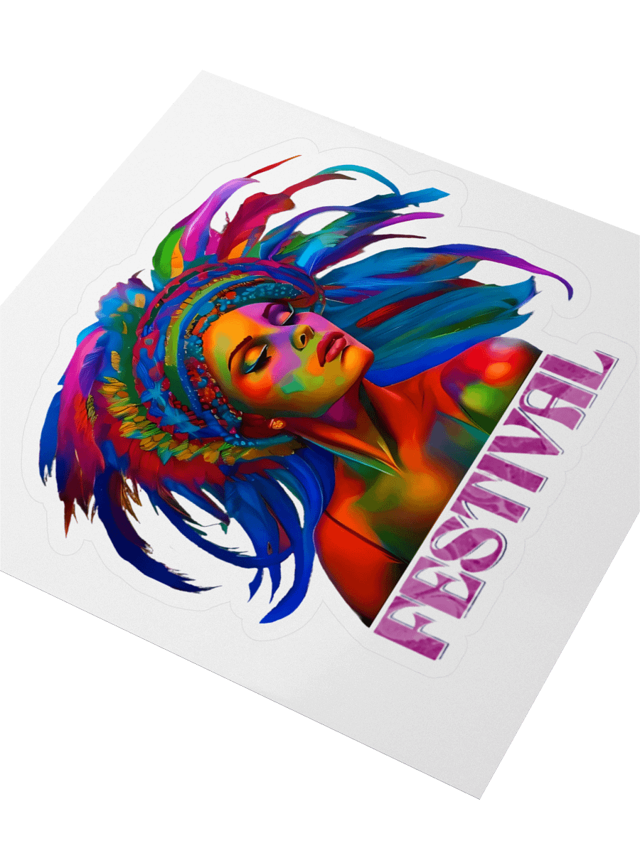 Festival Spirit Kiss Cut Stickers product image (3)