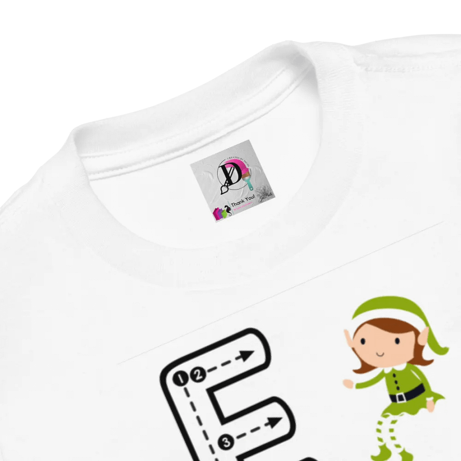 JoBeth Design Ee White Toddler T-Shirt product image (4)