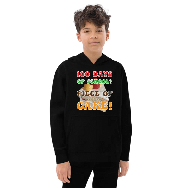 100 Days of School? Piece of Cake Celebration Youth Pullover product image (6)