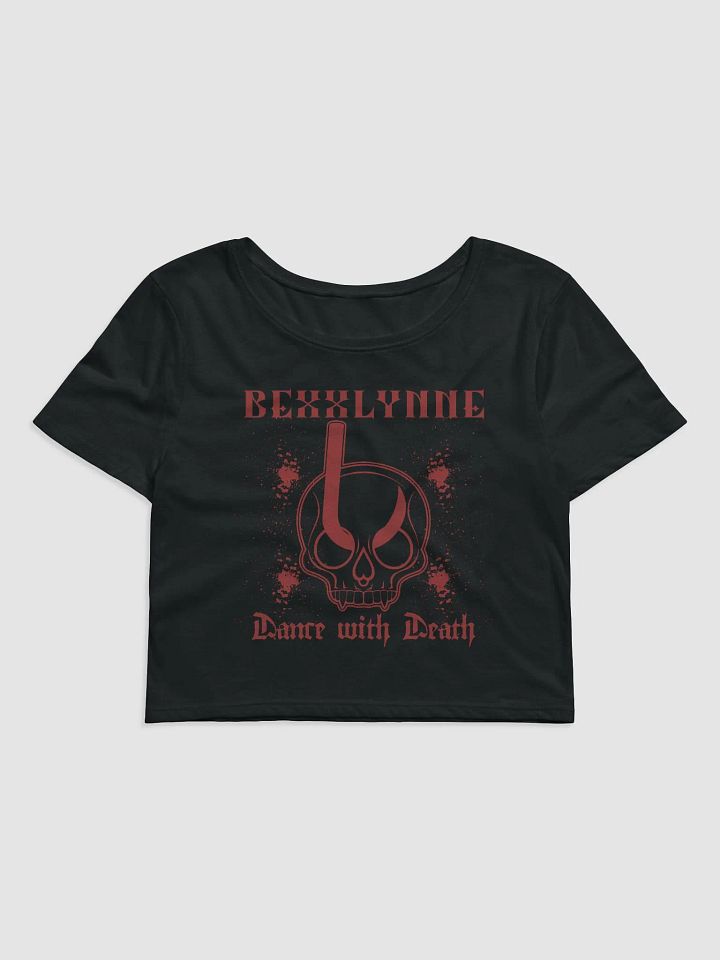 DANCE WITH DEATH CROPPED T-SHIRT product image (1)