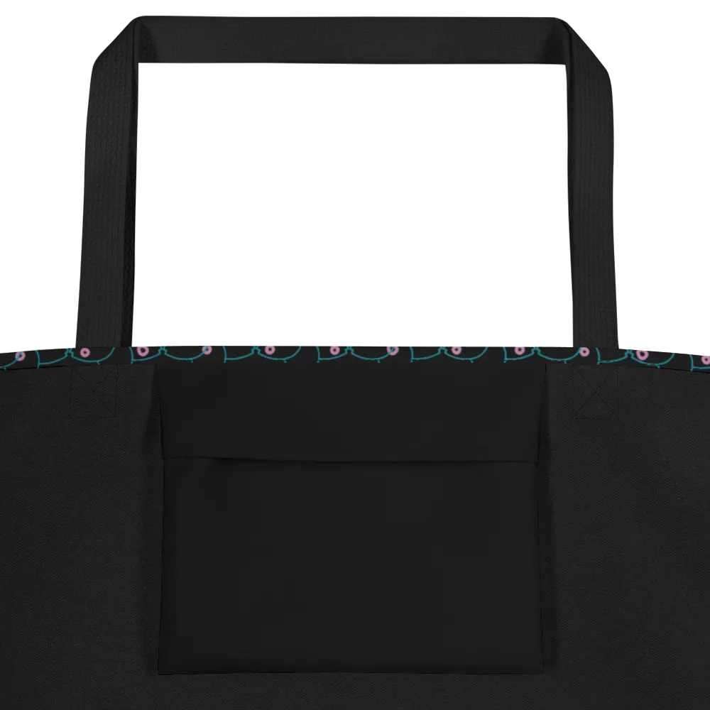 KC, The Vibe (owl), Black Tote product image (2)