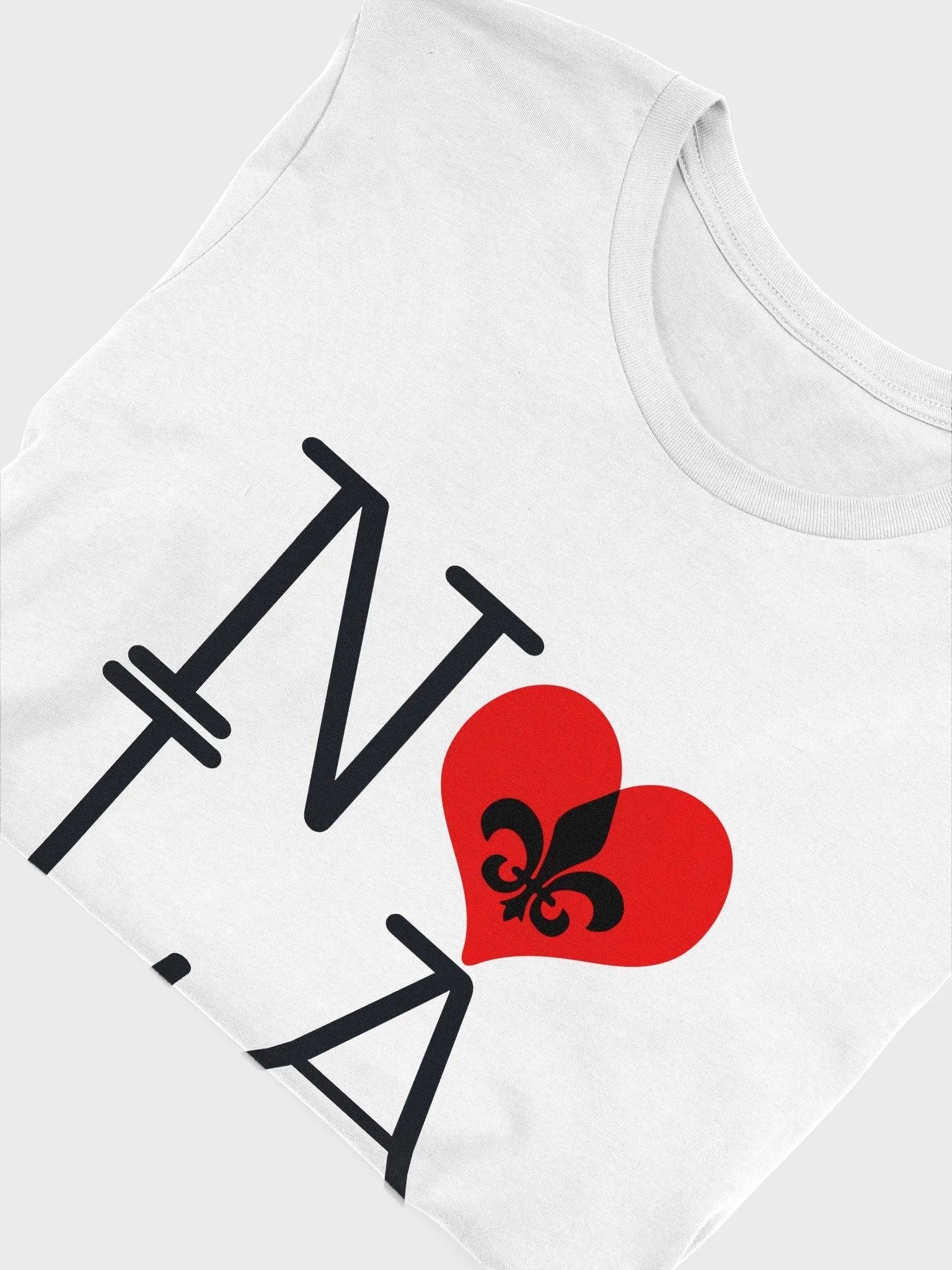 I LOVE NOLA **SUPERSOFT LEGACY TEE** (INFINITY BACK + SLEEVES) product image (5)
