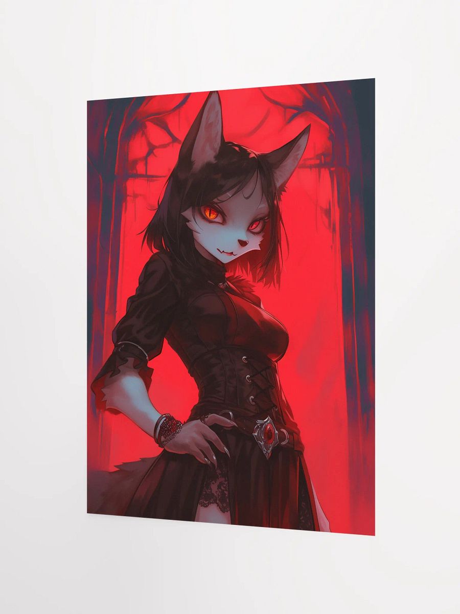Gothic Cat Confidence Poster product image (2)