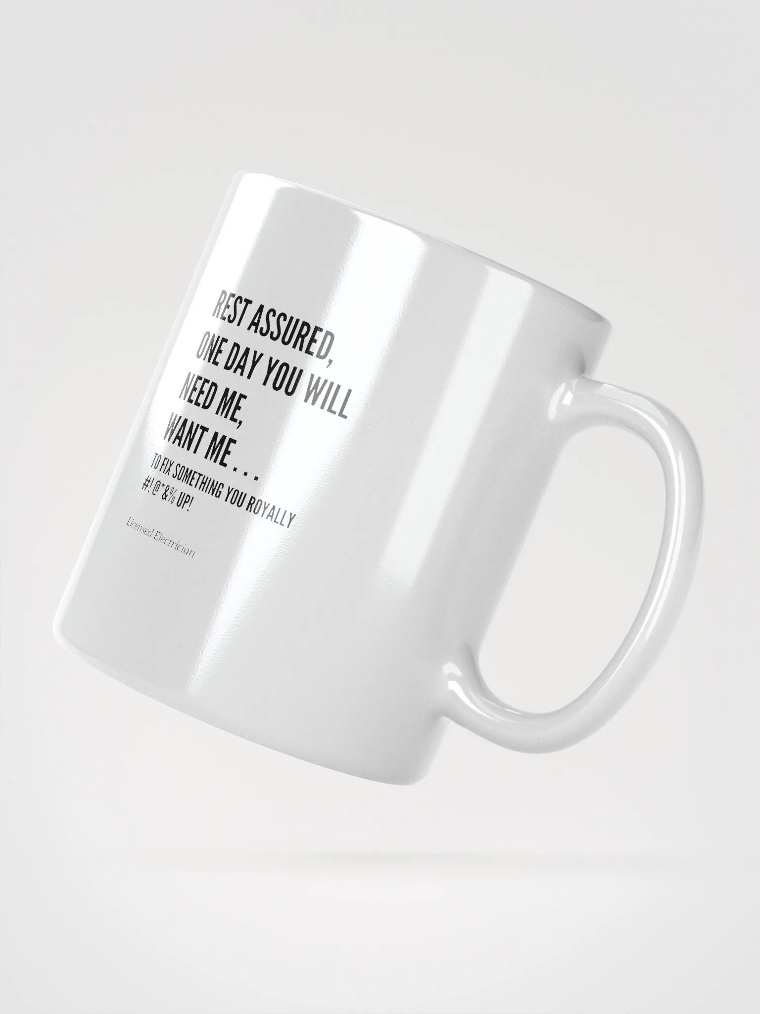Funny Licensed Electrician's Mug product image (6)