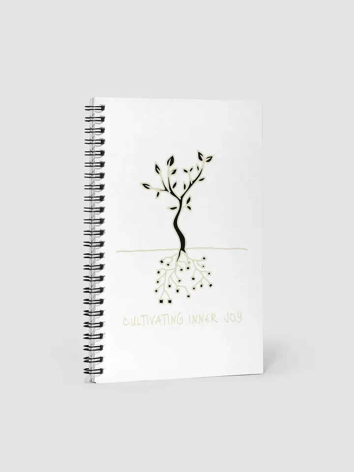 Cultivating Inner Joy Spiral Notebook product image (1)