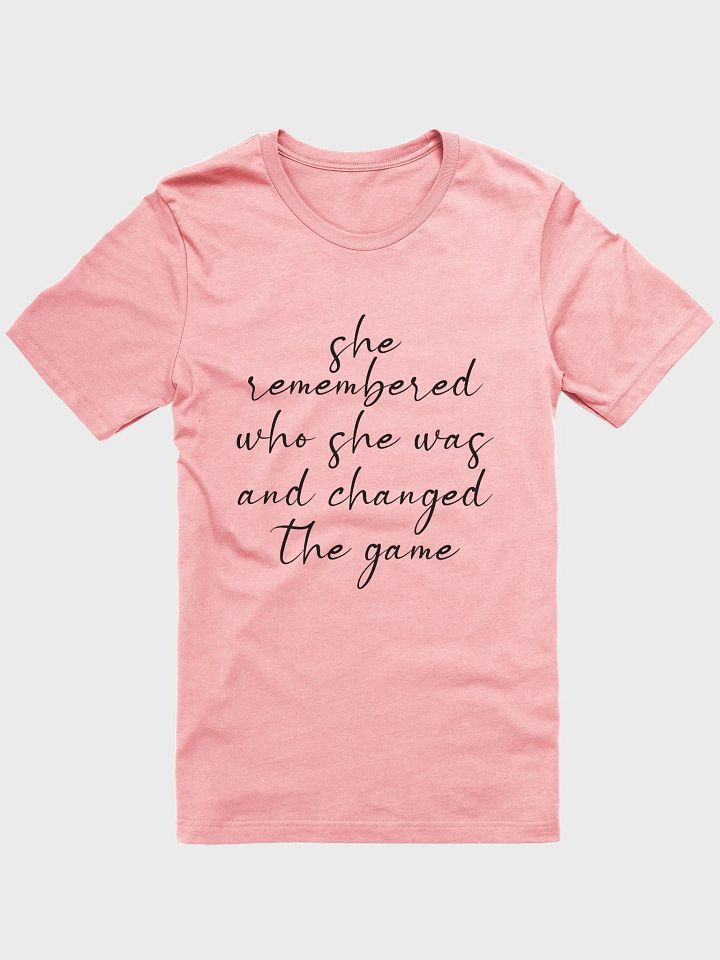 She Remembered Tee product image (1)