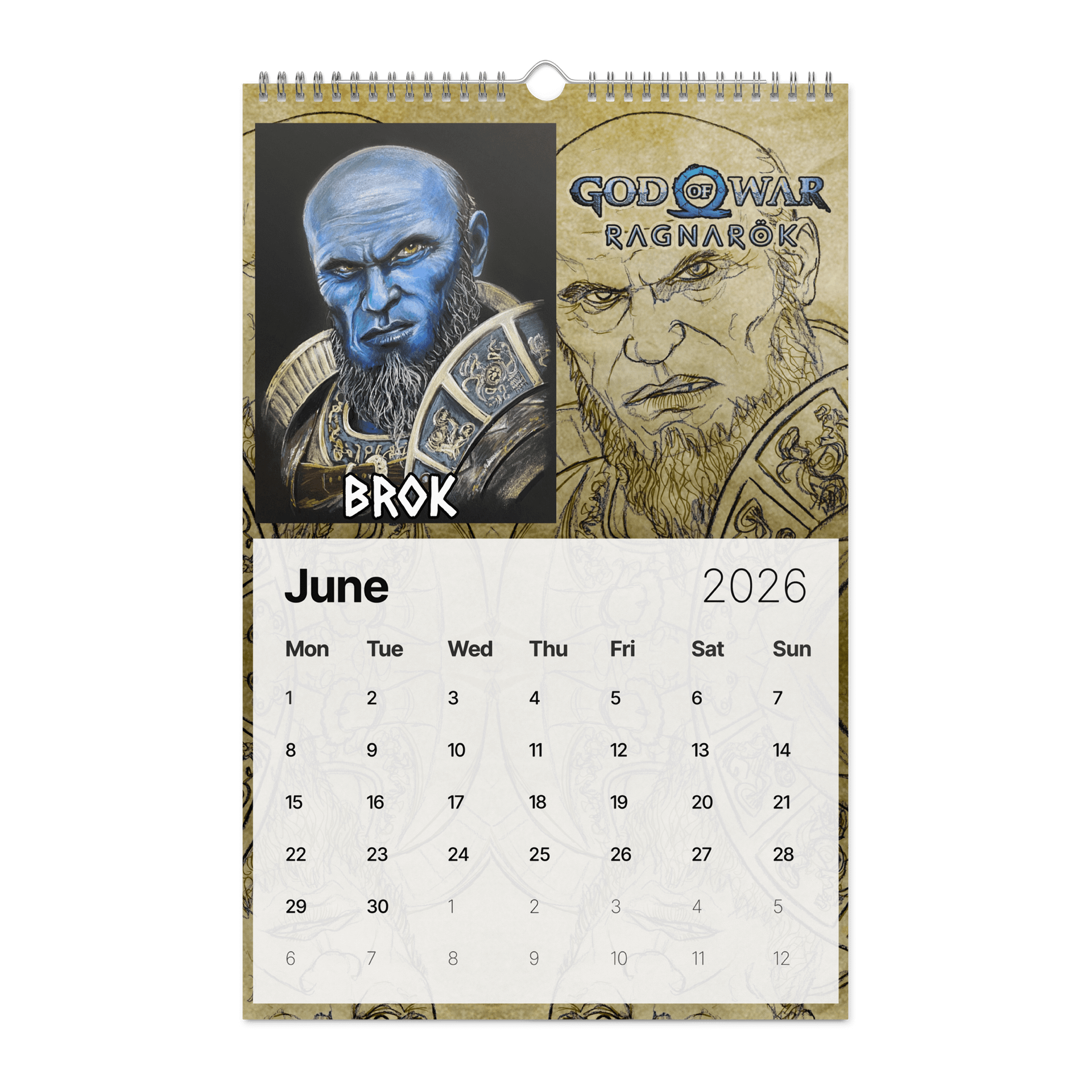ELFSAR's 2026 God of War Ragnarök Calendar product image (7)