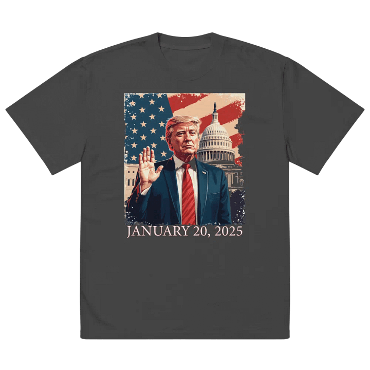 Donald Trump Oath of Office 47th President T-Shirt product image (2)
