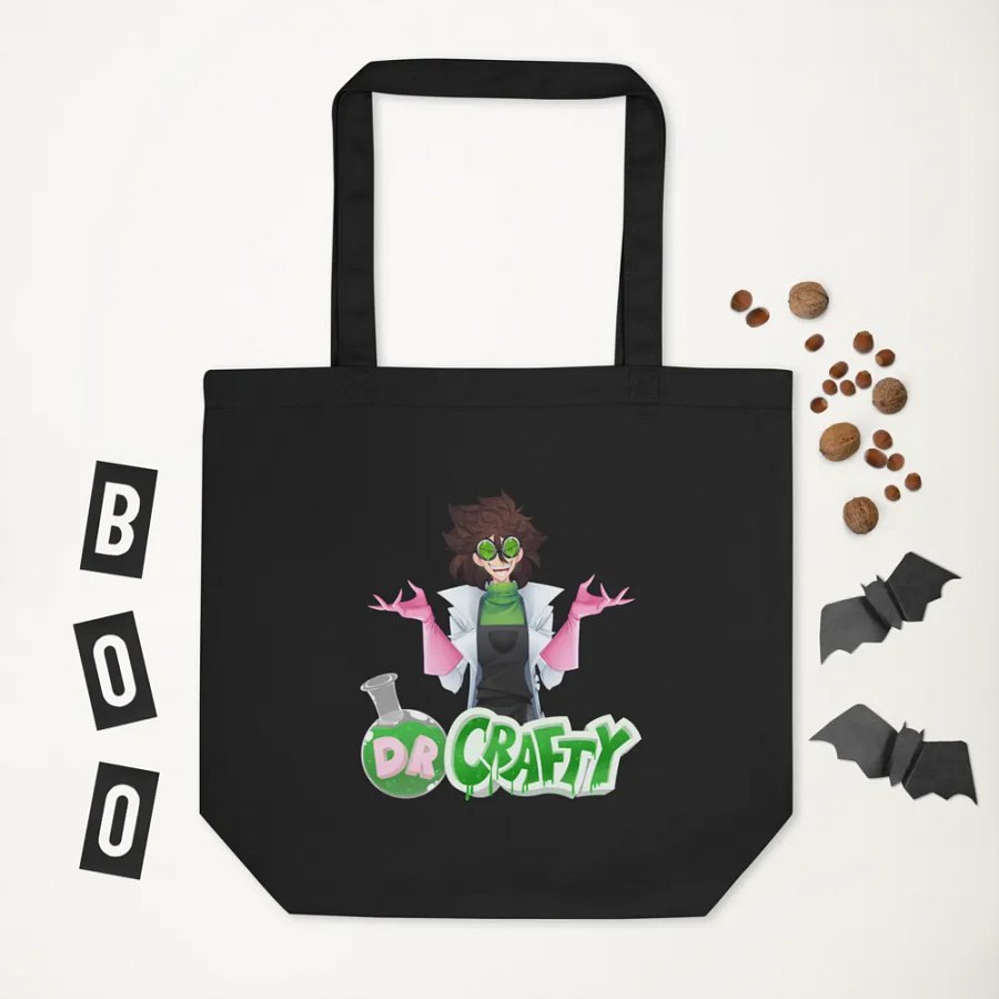 Dr Crafty Evil Laugh Tote product image (1)