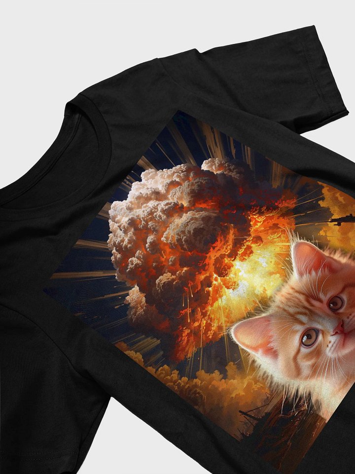 Apocalypse explosion kitten t-shirt product image (2)