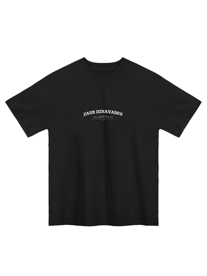 Oversized Tee - Make Kick boxing Great Again by zaur Dzhavadov product image (1)