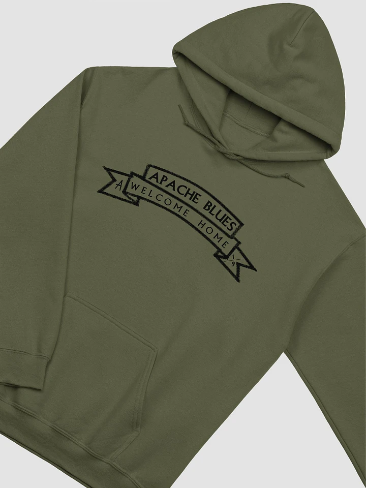 Apache Blues The Army Green Hoodie product image (2)