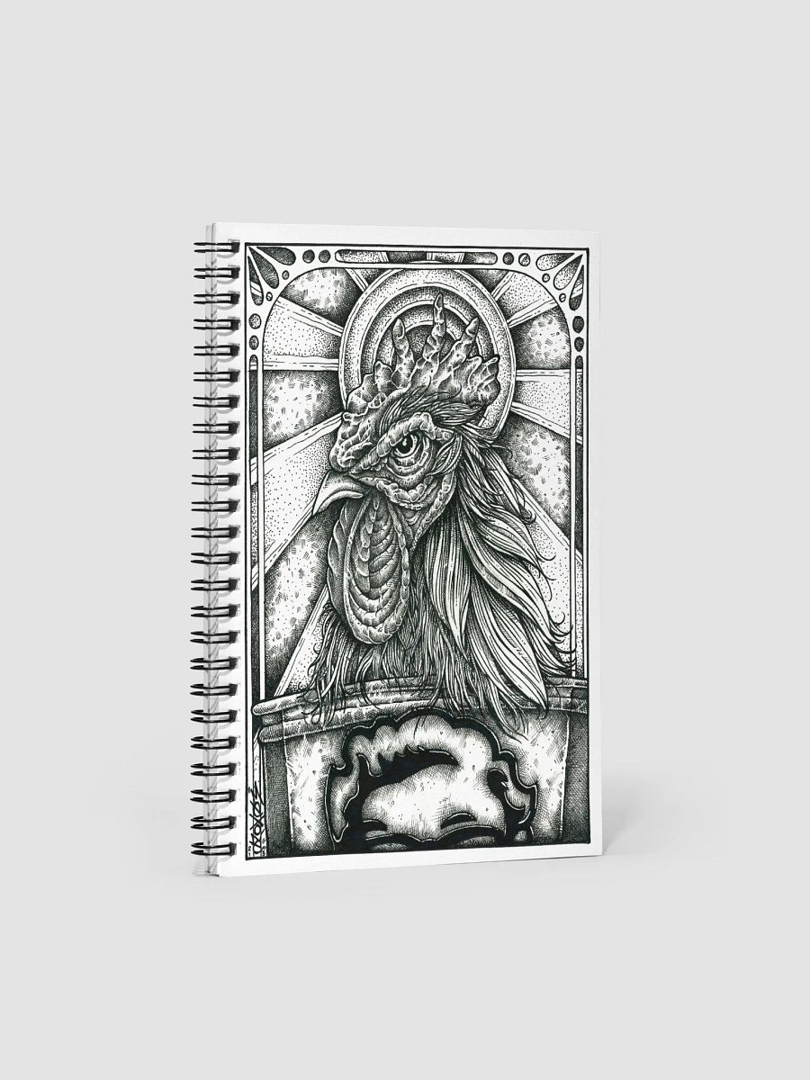 Rooster Spiral Notebook product image (1)