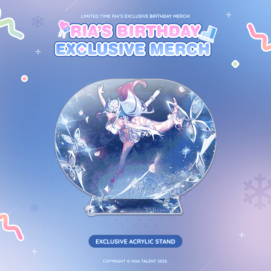 Ria's 2025 Birthday BUNDLE w/ Exclusive Photo&PostCard! product image (6)