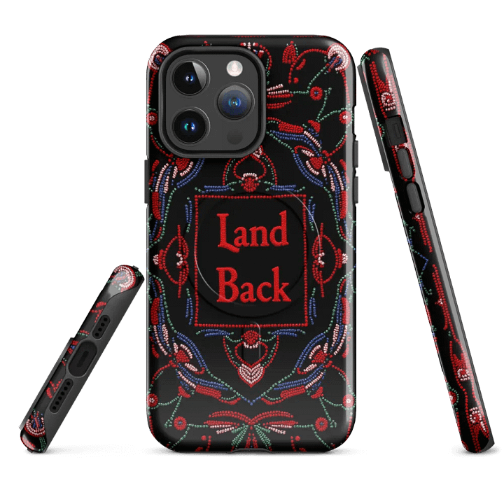 Land Back iPhone® MagSafe® Tough Case product image (4)