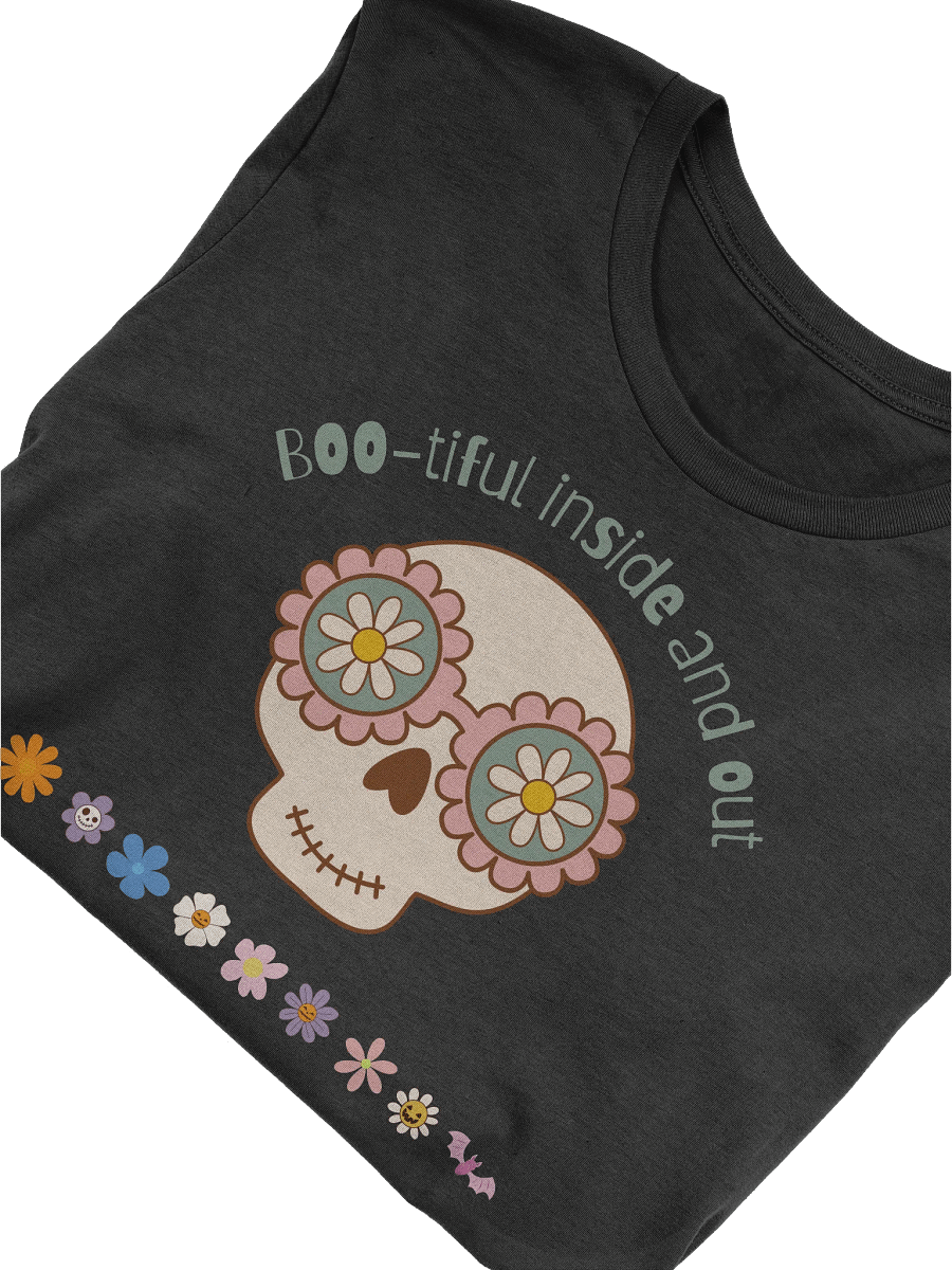 Boo-tiful inside and out T-Shirt product image (3)