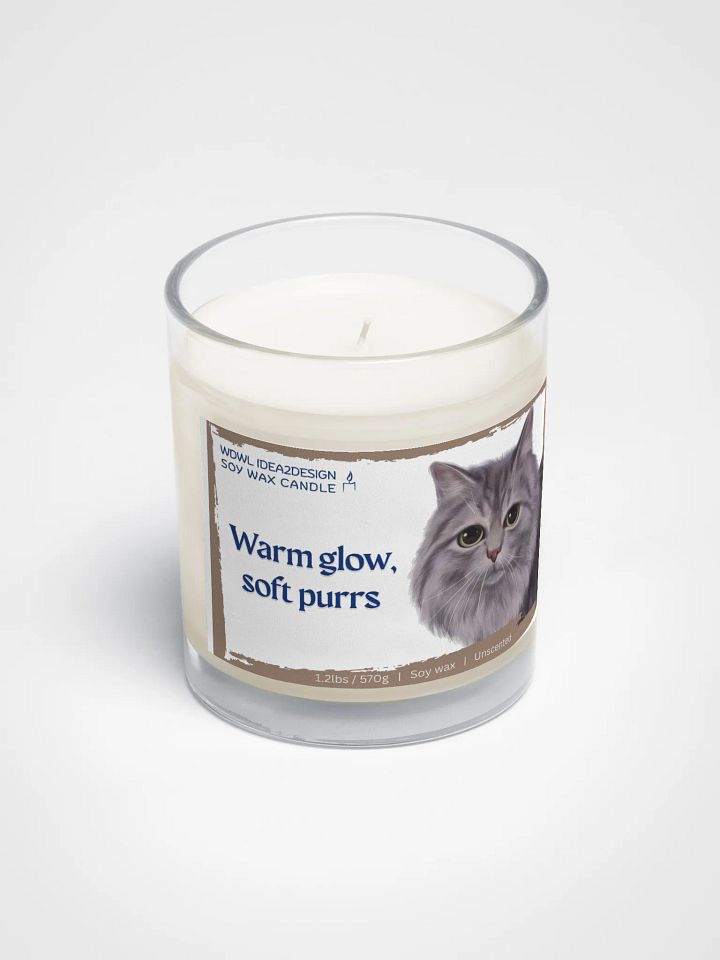 Siberian Cat Lover Best Gift, Large Capacity, Great Value & Eco-Friendly Candle – 1.2 lbs of Pure Serenity product image (2)