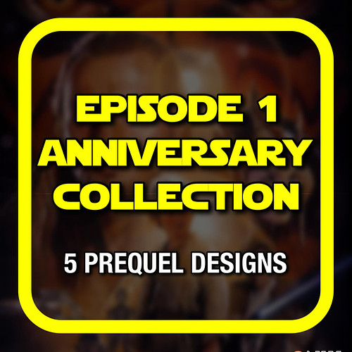 MAY THE 4TH DROP IS LIVE 💥
Episode 1 Anniversary Collection includes:
5 Shirts:
•Restocks of Jar Jar and Amidala.
•New Anakin...