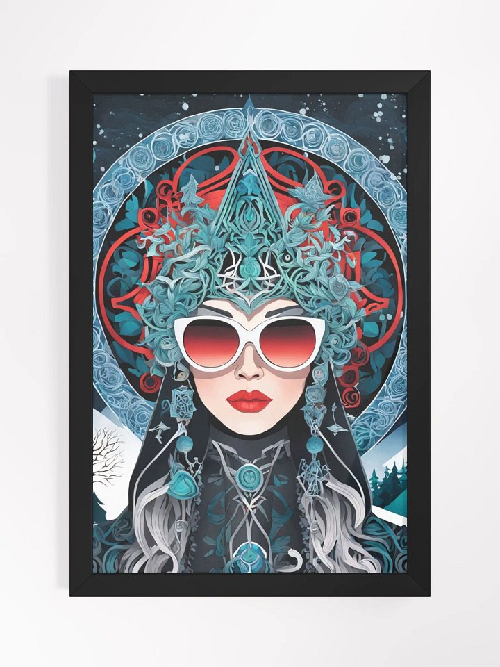 Winter Wiccan 02 - Framed Matte Poster product image (1)