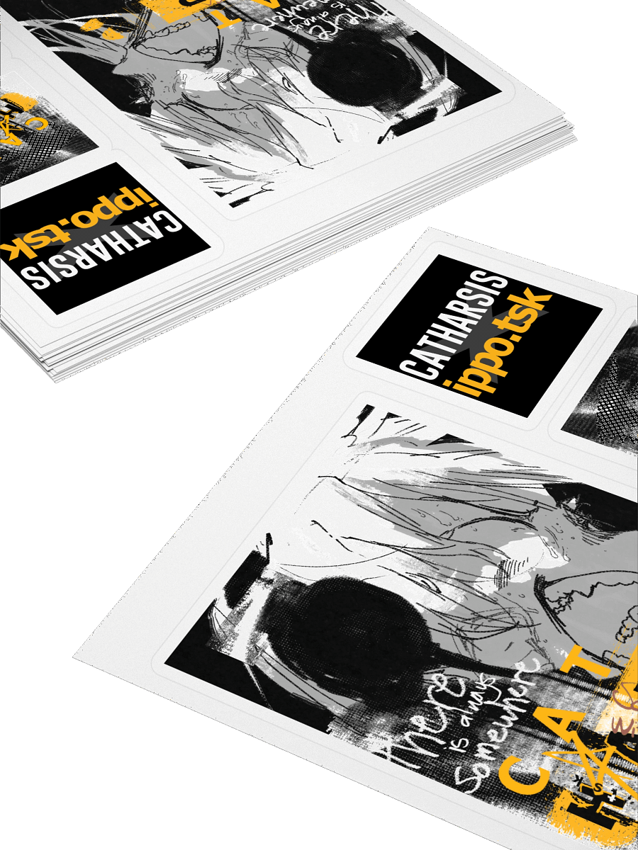Catharsis x ippo.tsk Sticker Sheet product image (4)