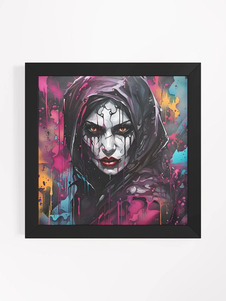 Framed Graffiti Art Vampire Poster product image (5)