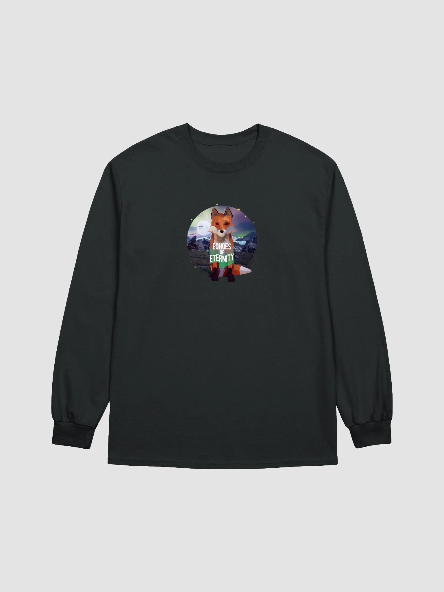 'Echoes of Eternity' Fox Long Sleeve T-Shirt product image (1)
