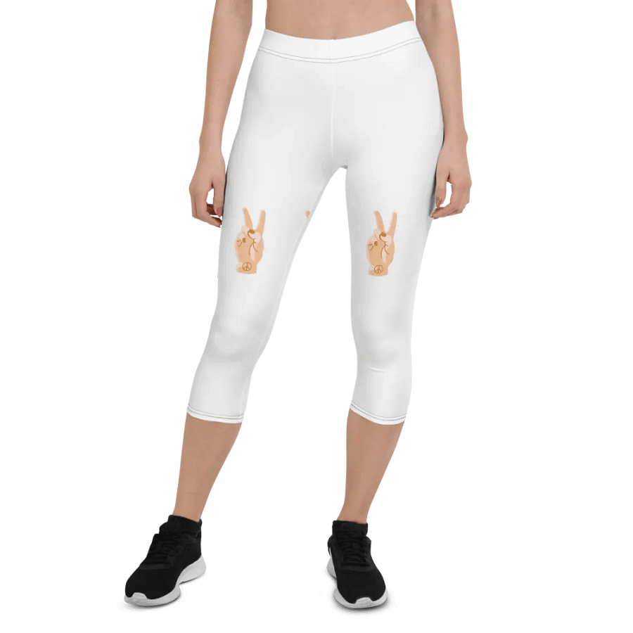 Peace Capri Leggings product image (1)