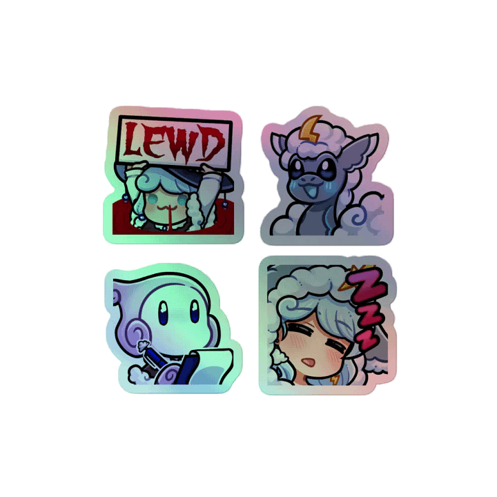 Holographic Sticker Collection - 2 product image (2)