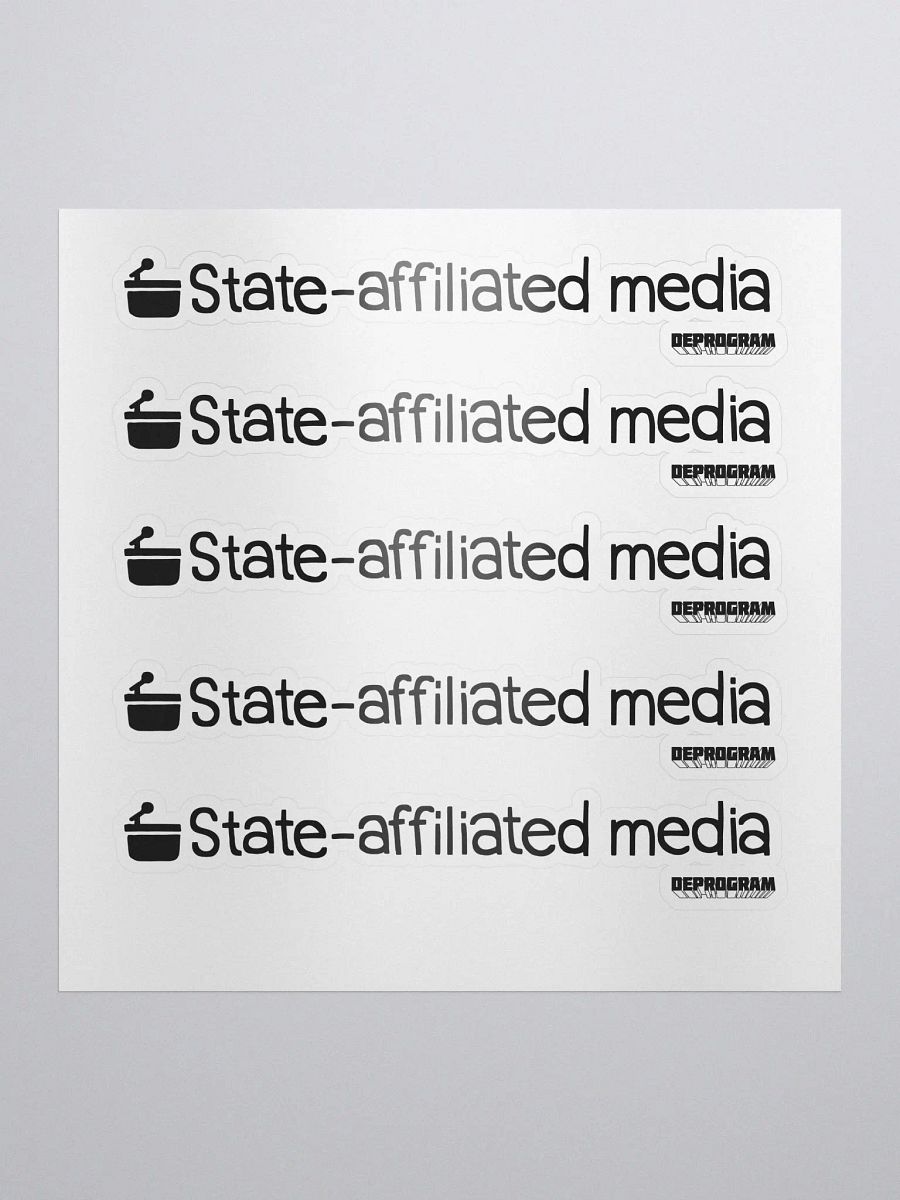 State-affiliated Sticker product image (1)