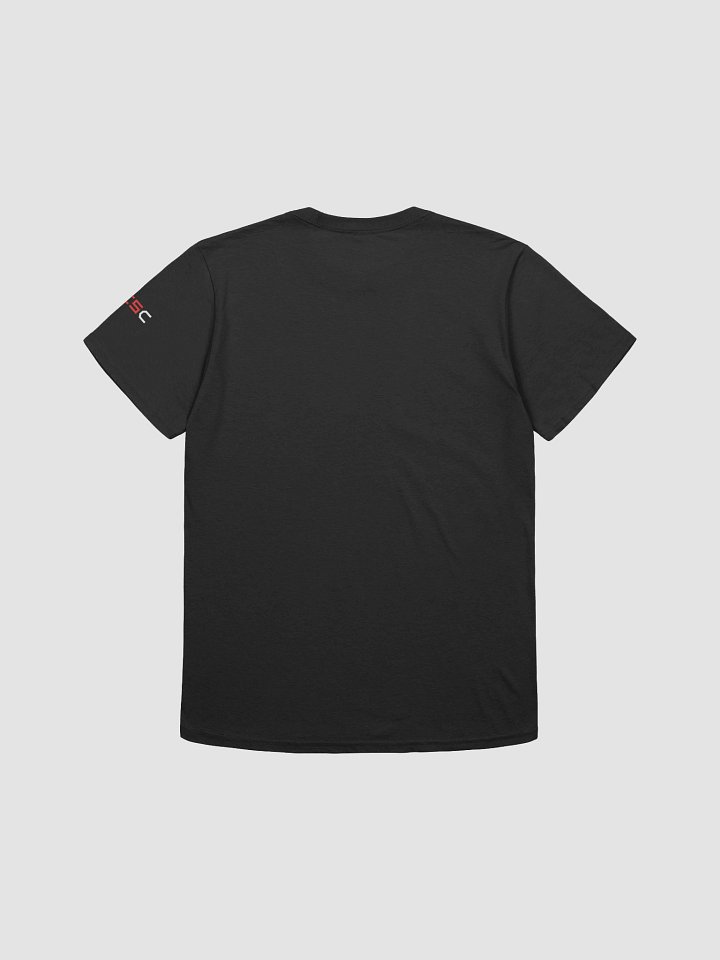 'Again!' Printed Emblem Unisex T-Shirt (Black) product image (2)