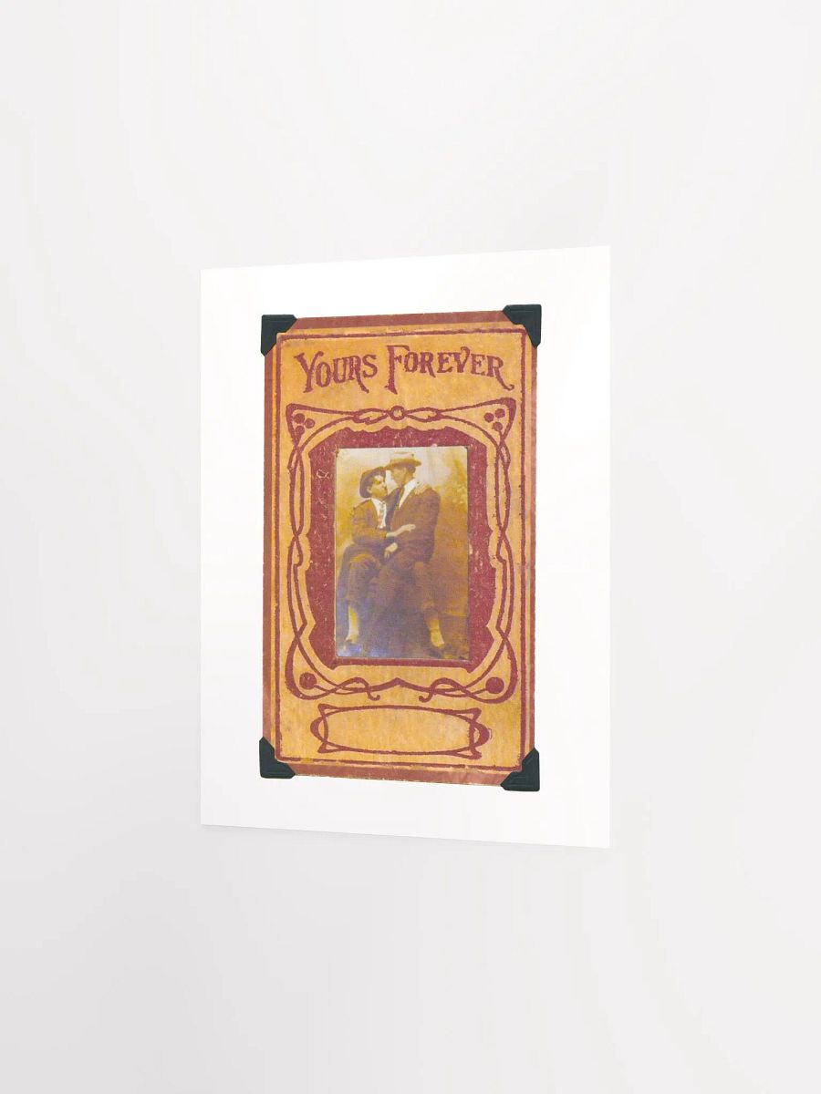 "Yours Forever" Vintage Photo - Print product image (2)