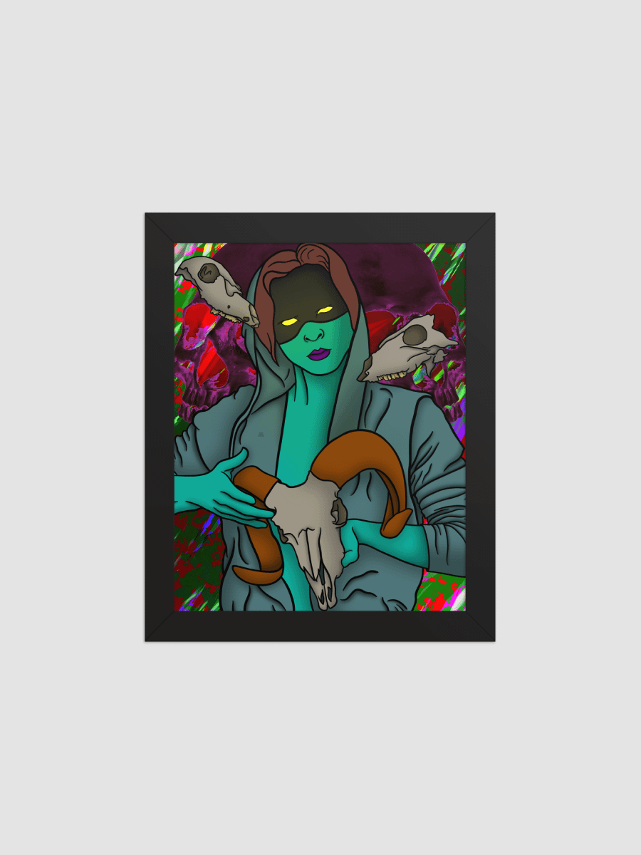 Skull Collector framed print product image (1)