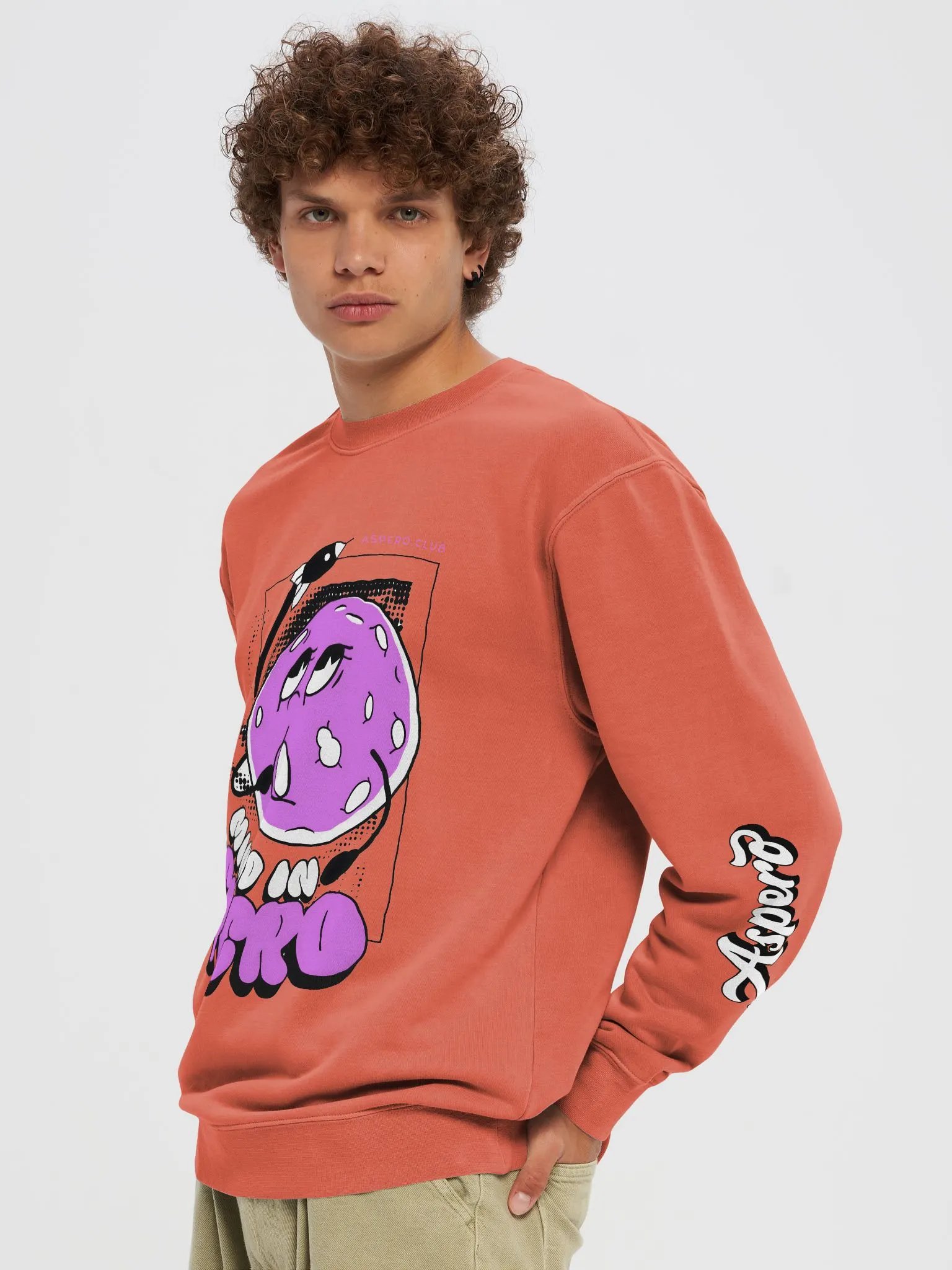Moon Aspero Independent Trading Co. Unisex Midweight Pigment Dyed Sweatshirt product image (5)