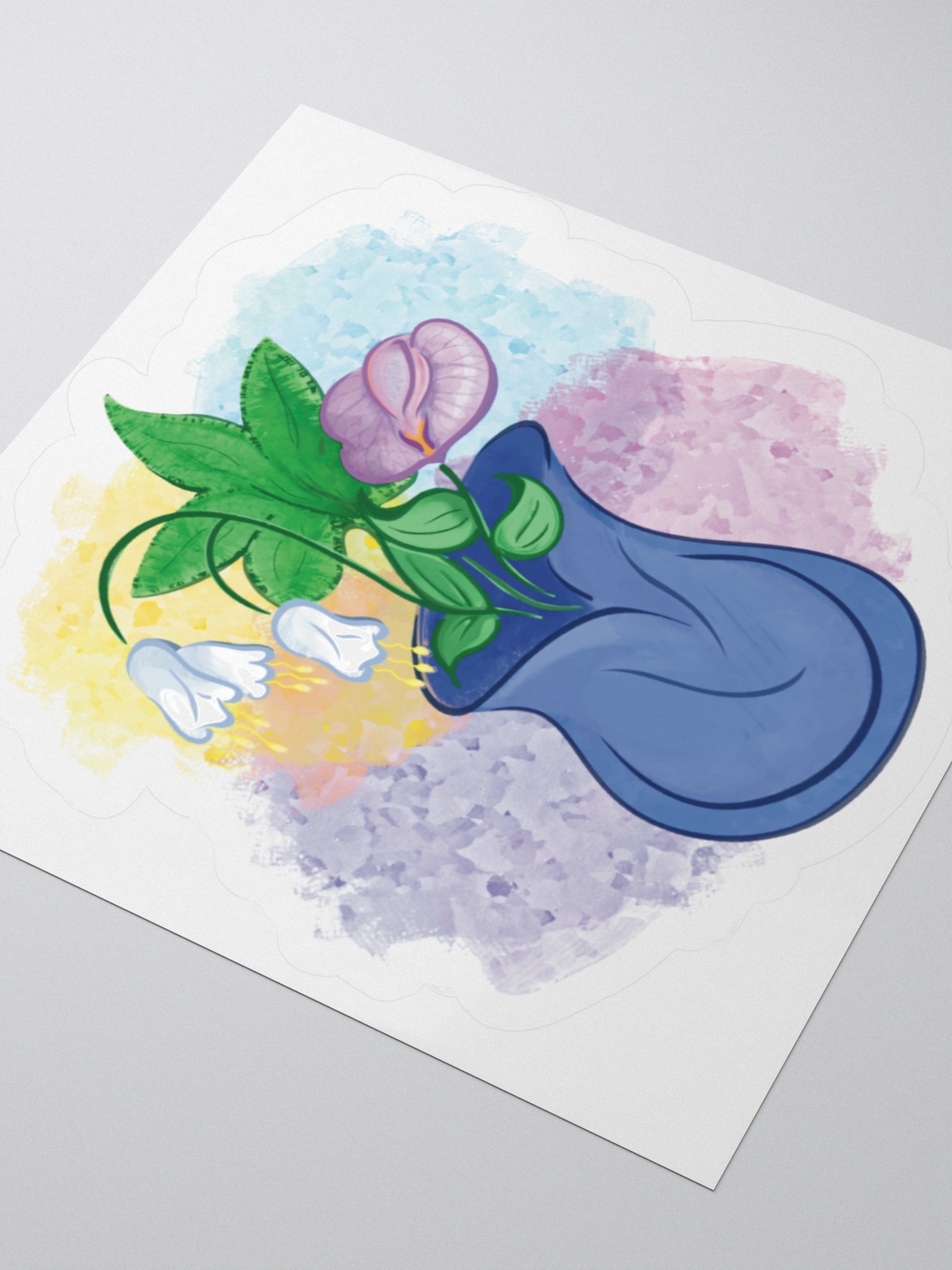 Passion Flower Sticker product image (8)